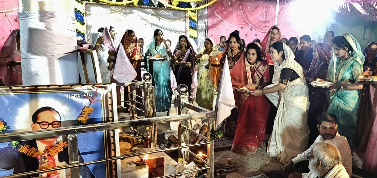 पांच दिवसीय गुरु घासीदास जयंती समारोह में शामिल हुई विधायक उत्तरी जांगड़े