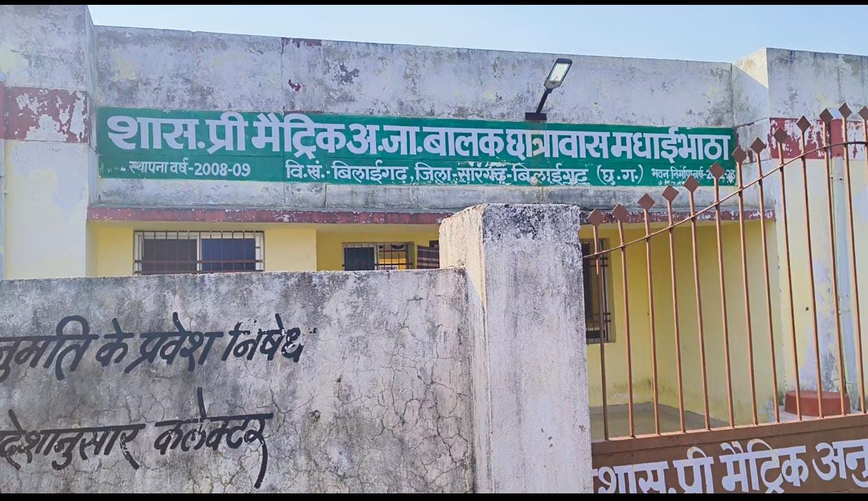 धनतेरस की शॉपिंग के बहाने हॉस्टल बंद! — मधाईभाठा छात्रावास के अधीक्षक नदारद