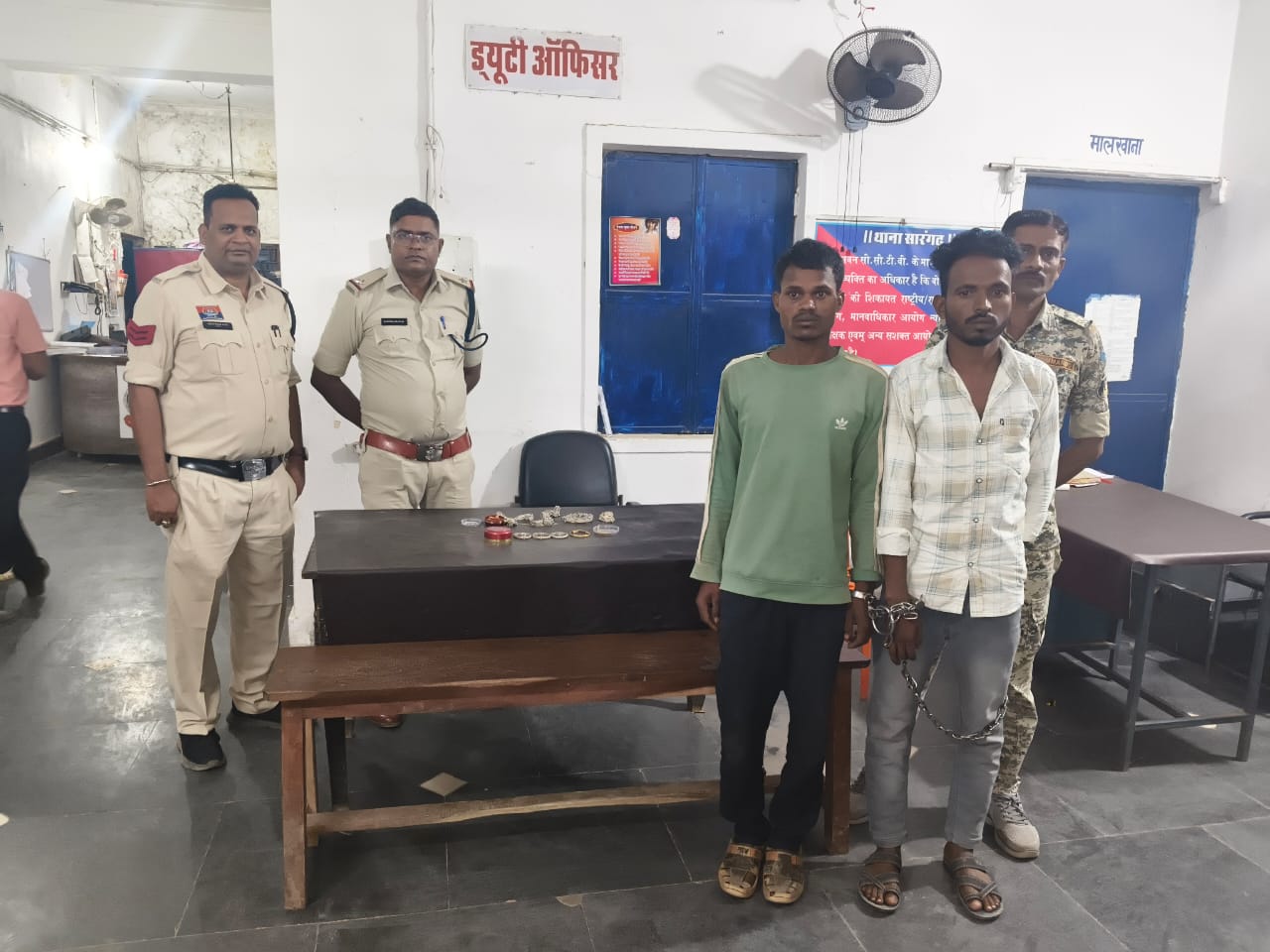 नकाबपोश लूट के आरोपी पुलिस के गिरफ्त में